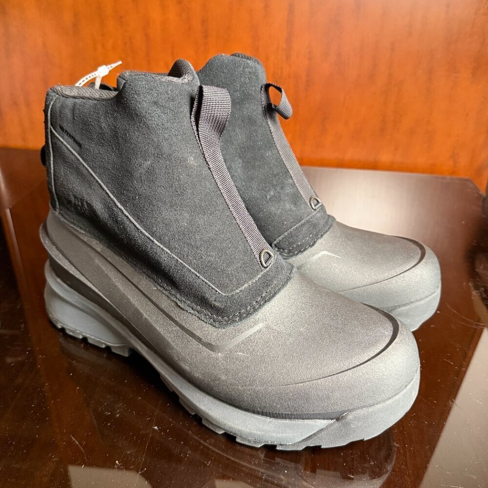 The North Face Chilkat V Zip Waterproof Black Heat Seeker Boots Sz 14
